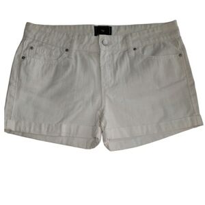 GAP Women's White Jean Shorts-6